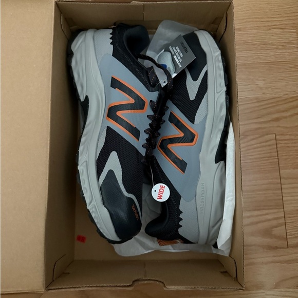 NEW BALANCE FRESH FOAM 510V6 #MT510LC6 MEN'S RUNNING SHOE Size 13 4E Black Grey - Picture 7 of 8